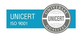 Certifikat ISO 9001 – UNICERT