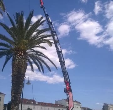 Rad sa košarom za četiri osobe, Split